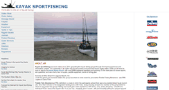 Desktop Screenshot of kayaksportfishing.com